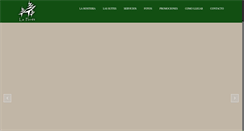 Desktop Screenshot of hosterialaforet.com