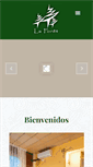 Mobile Screenshot of hosterialaforet.com